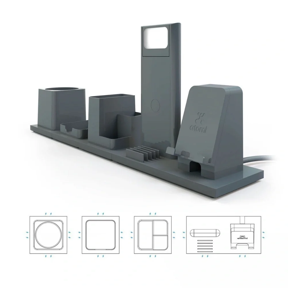 Atomi Magnetic Modular Desktop Organizer